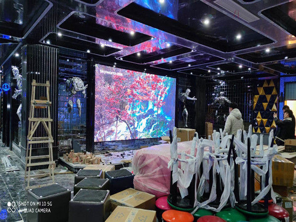 秦都室内P2.5全彩显示屏